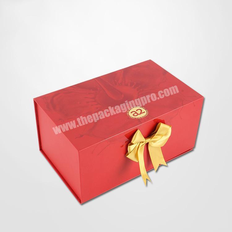 Top Sale Customised Color Size Magnetic Luxury Matt Lamination Gift Box Set