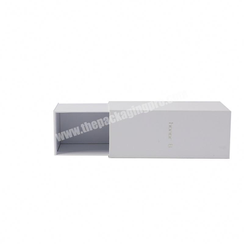 Top quality OEM service air vent magetic car mount folded corrugated packaging box with PET insert