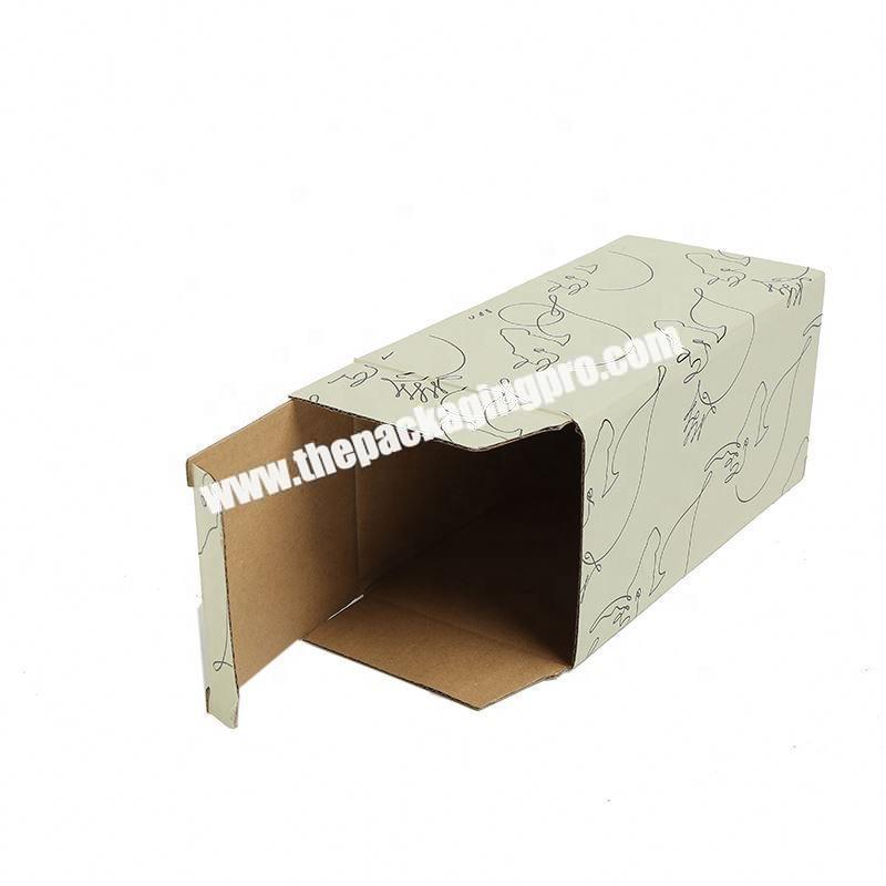 Deluxe Kraft paper mobile phone charger box with hang hole