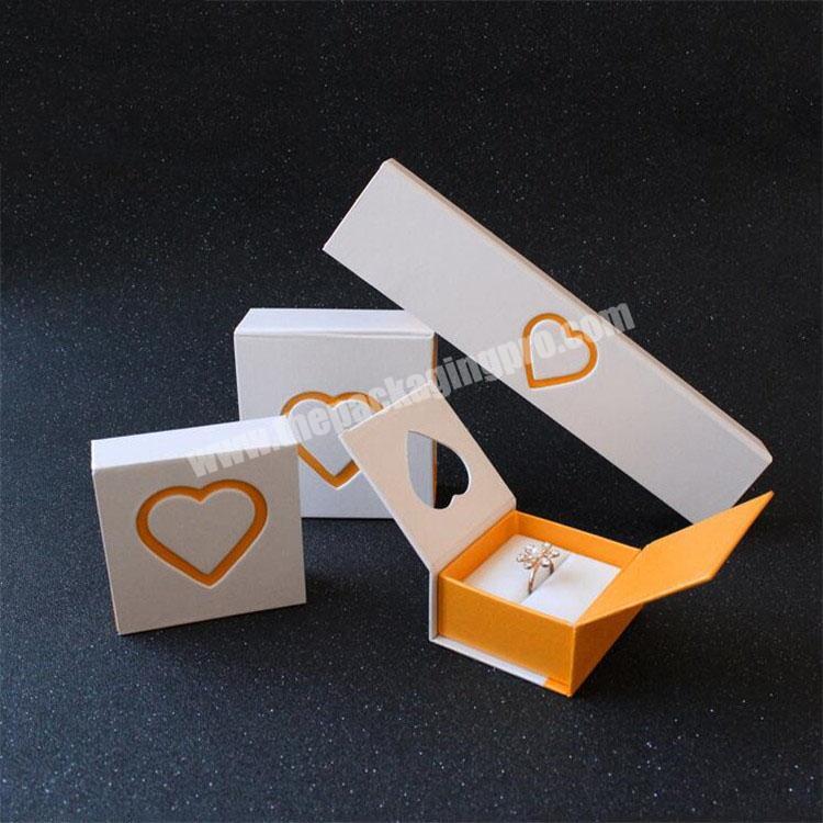 Valentines Day Gift  Box Heart Shape  Jewelry Packaging Box