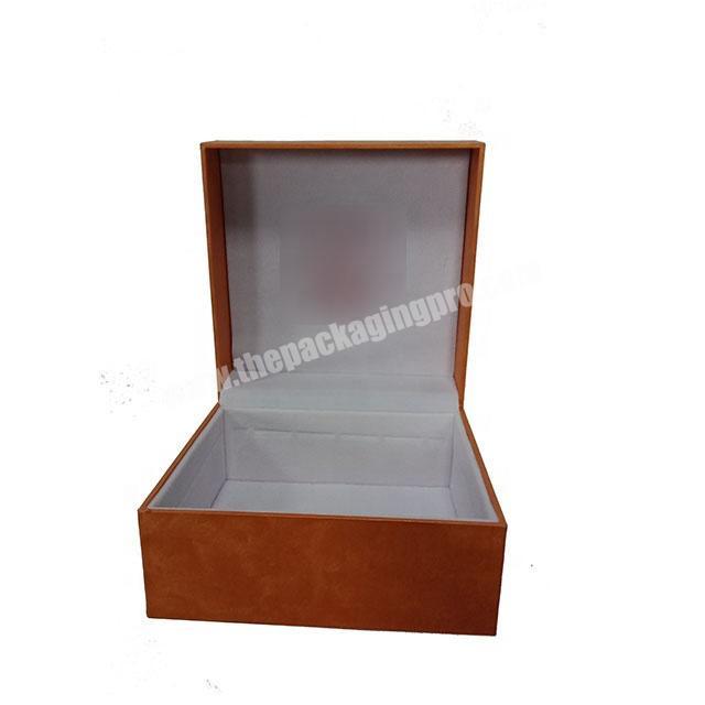 WHOLESALE STORAGE PACKAGING SURFACE PRINTED Blank gift wrap box for watch
