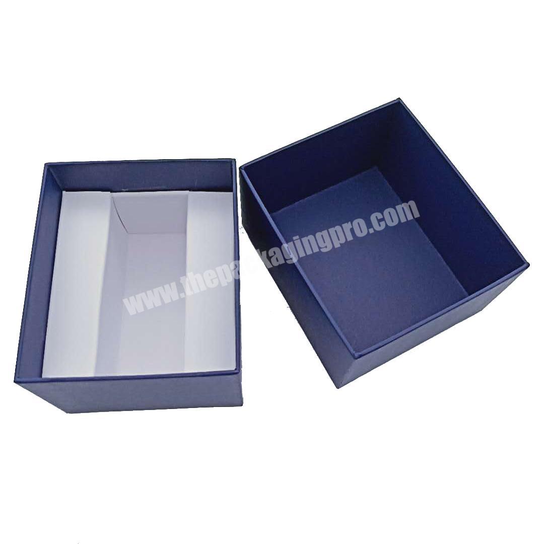 Watch simple design economical paper box OEM slots gift boxes