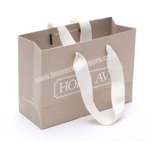 Wholesale Cheap Custom Kraft Shopping Gift Paper Bag For Packaging Shoes