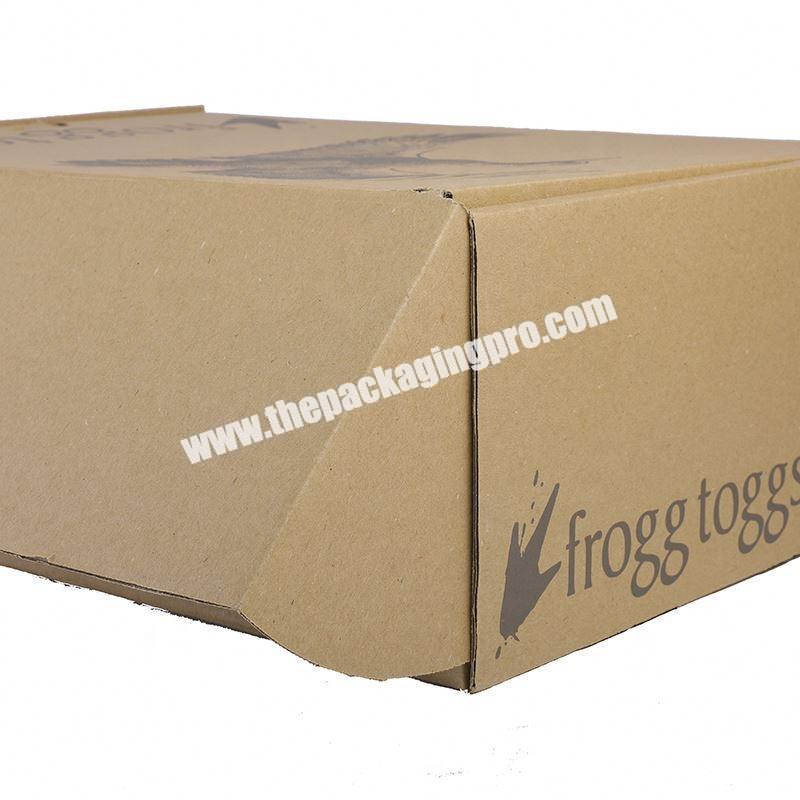 Custom charger packaging Kraft paper display carton box with window
