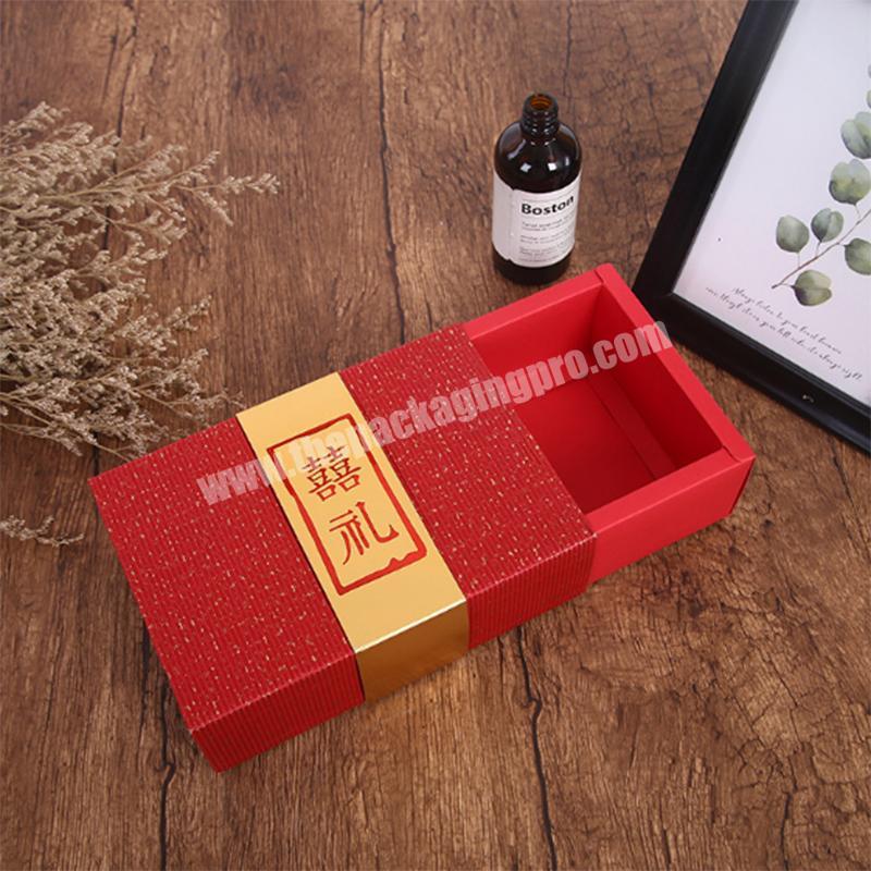 Wholesale Custom Luxury drawer box packaging