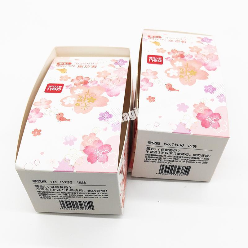 Wholesale Customized Factory Sale Various Bio-degradable Custom Tissu Paper Pencil Box