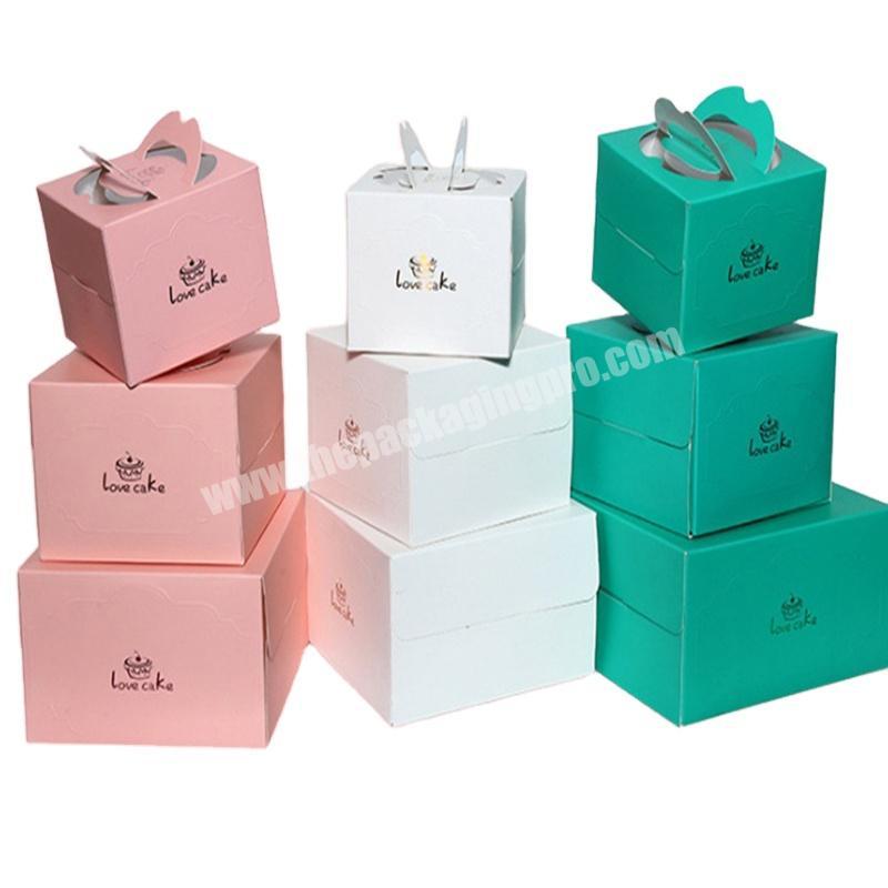 Wholesale Customized New Design Art Paper Cake box