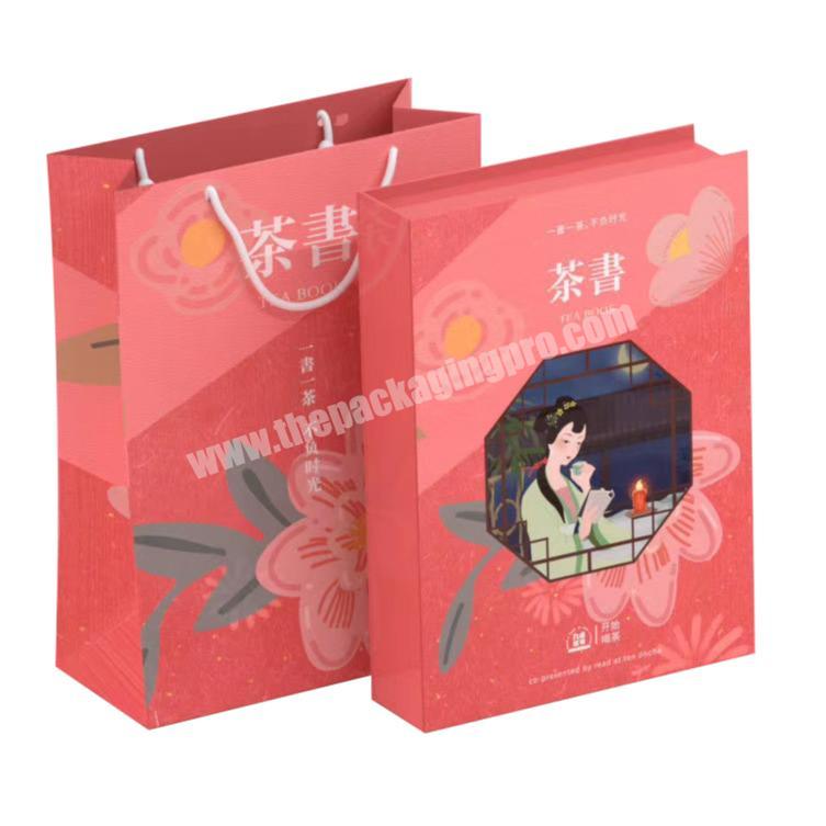 Wholesale Disposable Packaging gift packaging paper box top gift boxes with ribbon cardboard carton