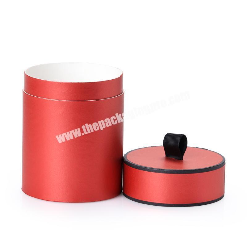 Custom Design Cosmetics Creative Round Art Paper Carton Tube for Packaging