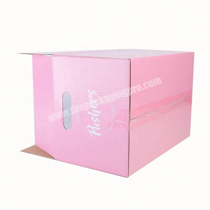 Factory Supply Custom Logo Recyclable White Thick Shopping Custom Paper Box Dongguang For Clothing Company