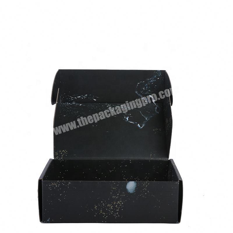 Custom Logo Blue Rigid Cardboard Cosmetic Packaging Box Gift Packaging Boxtic Box Gift Box