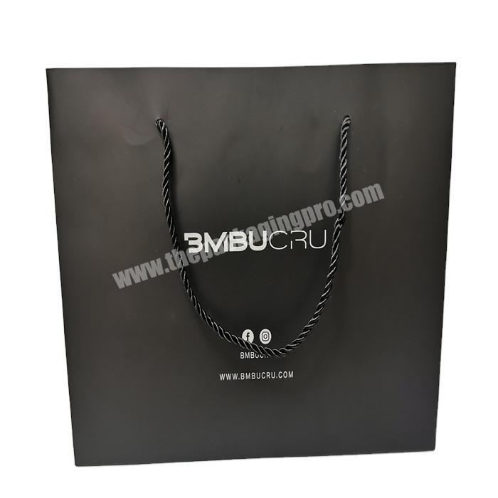 Wholesale Recyclable  Shopping Paper Bags With Your Own Logo
