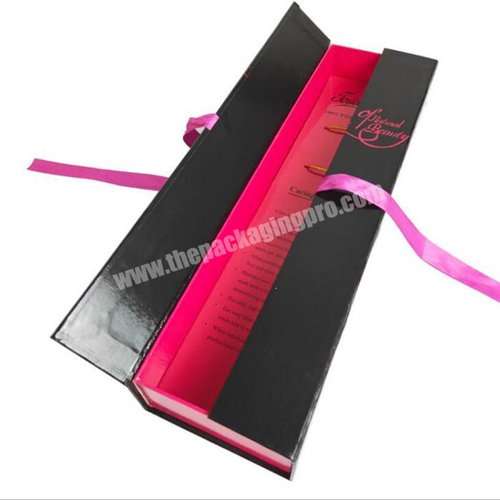 Wholesale Retail Packaging Logo Printed  Gift Boxes With Ribbon