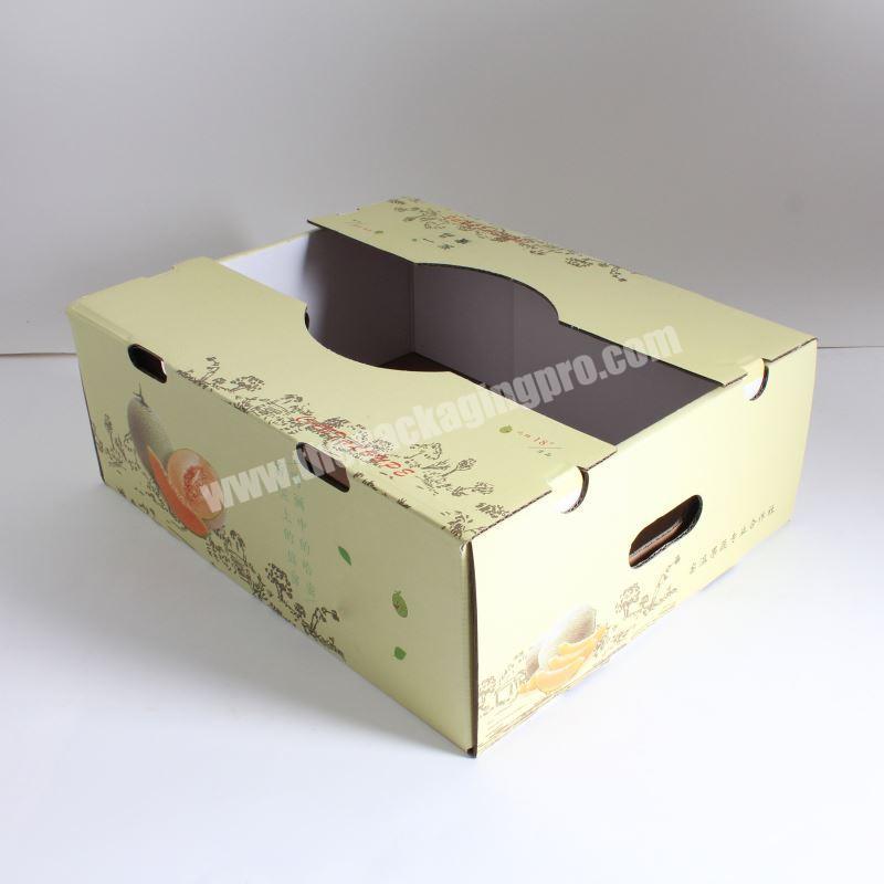 Wholesale banana box size carton corrugated shipping box for packaging