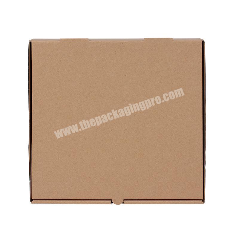 Wholesale best price custom printed rectangular cardboard pizza delivery box