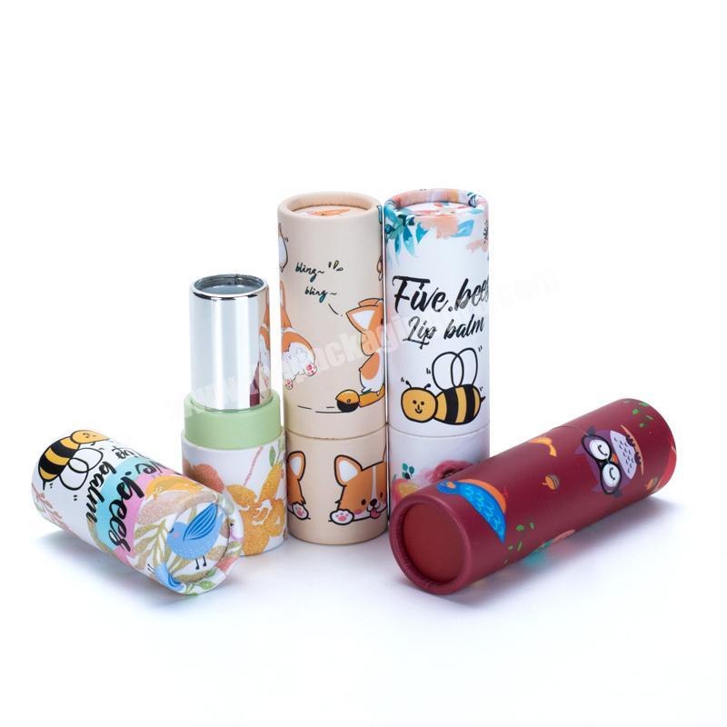 Wholesale biodegradable Empty plastic lipstick tube container