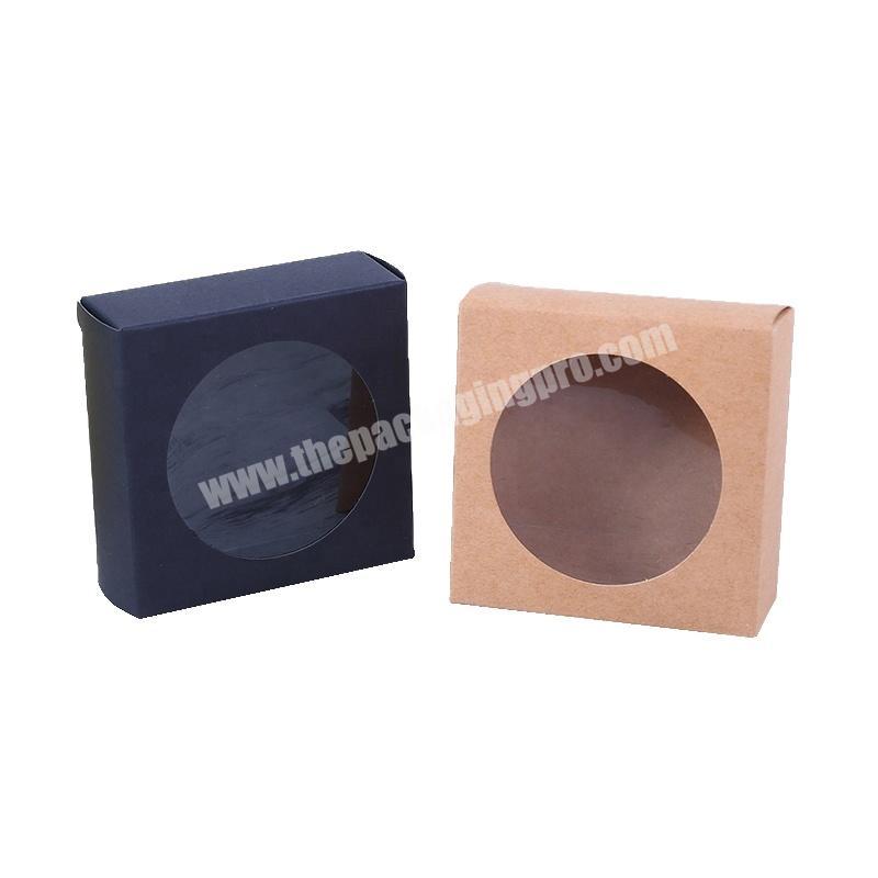 Wholesale cheap Kraft paper package soap box for packaging