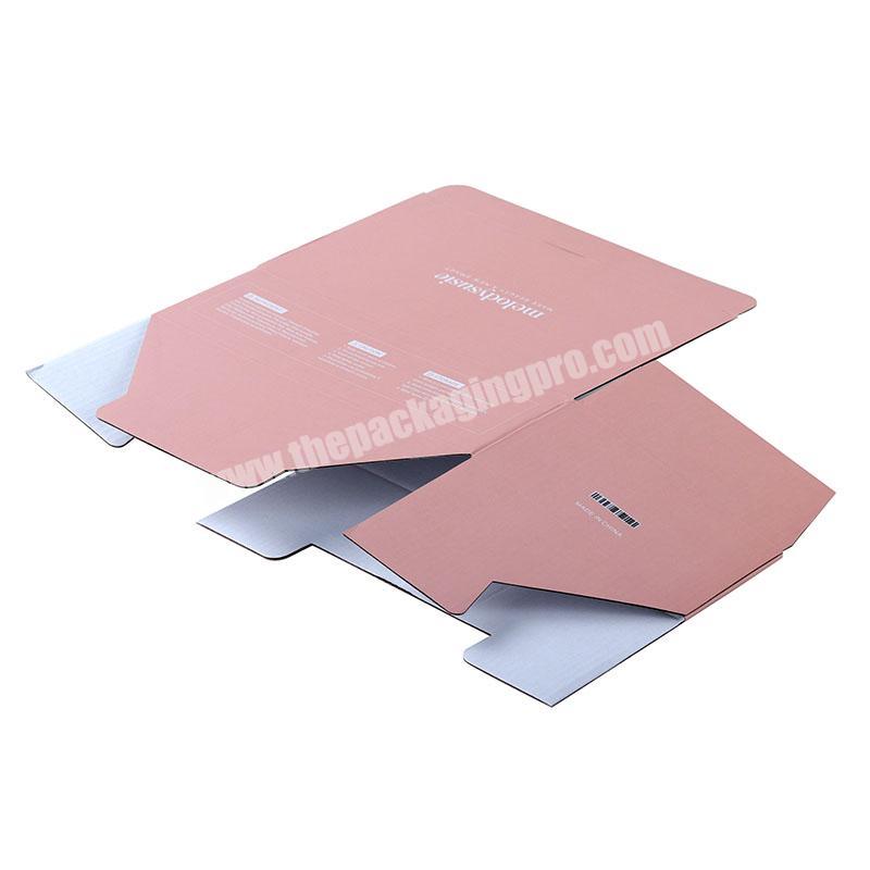Wholesale custom design corrugated box mailer with logo and double sides printing