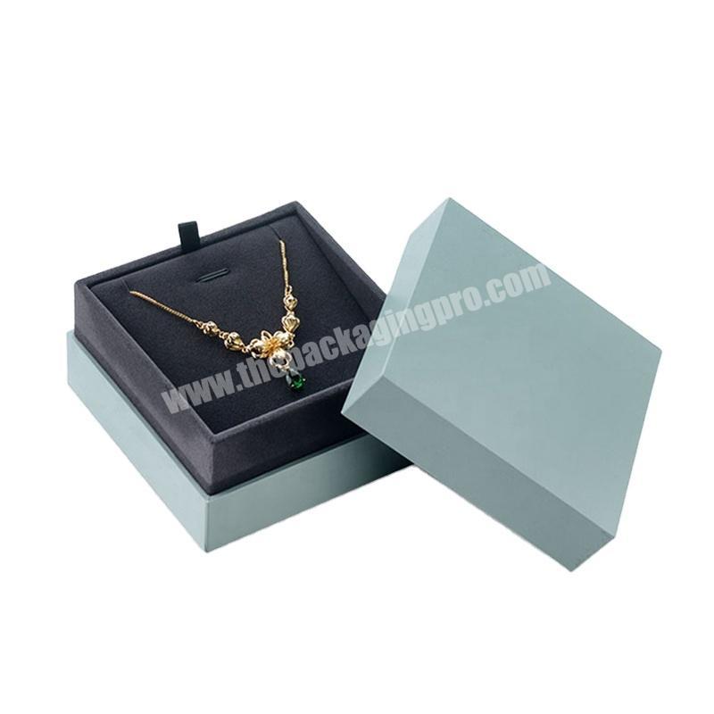 Wholesale custom design necklace, ring cardboard gift box jewelry bracelet packaging box