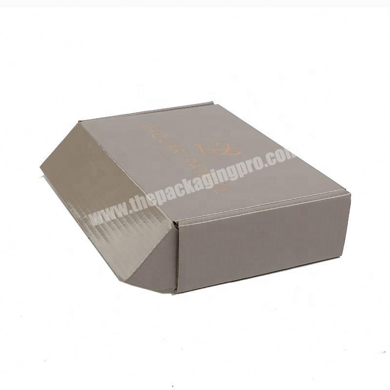 China Black Coated One Side Paper New Custom printed Folded Box packaging with ribbon