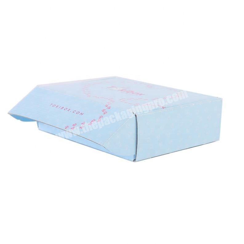 Low cost factory made extension wig packaging paper box with personal design