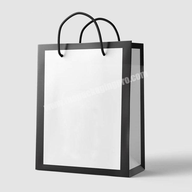 Wholesale custom printed cheap recyclable luxury gift shopping paper bag supplier with your own logo