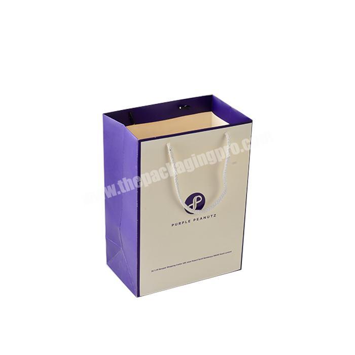 Wholesale custom printed paper bag high quality  paper bag for packaging