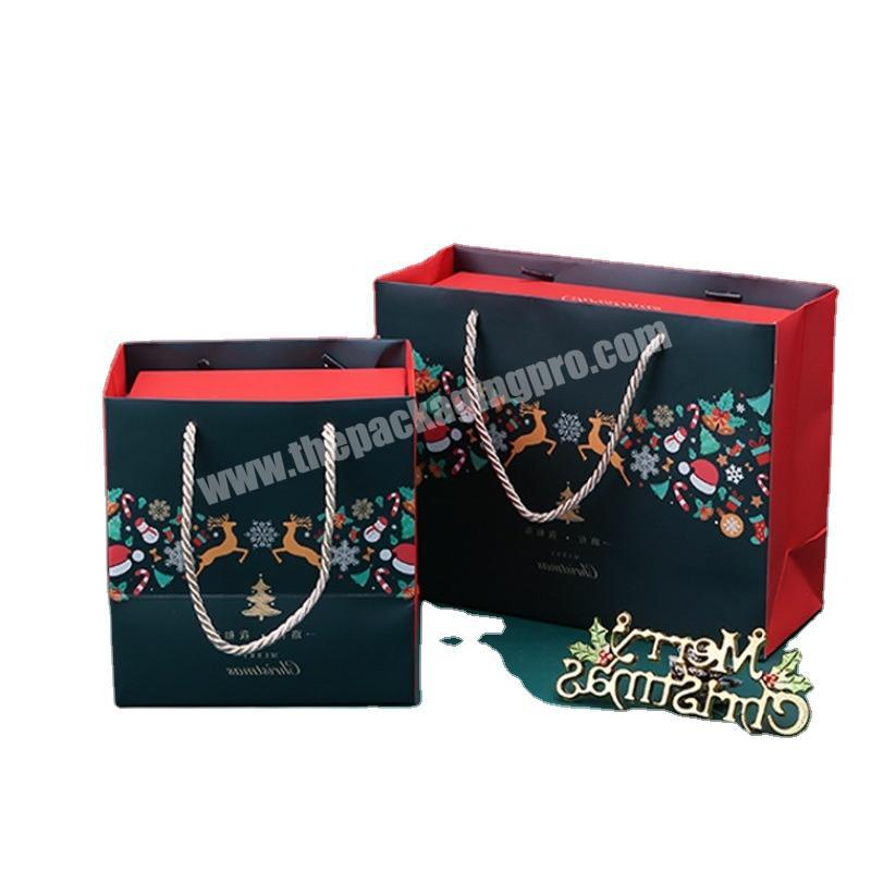Wholesale customized color clothes jewelry gift portable paper bags