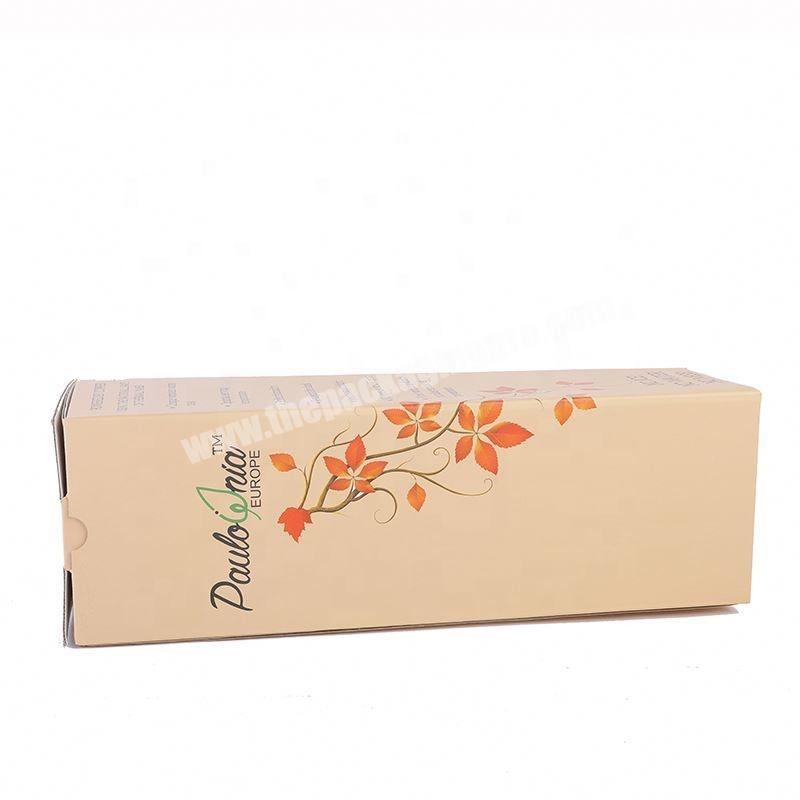 Chinese Hot selling cheap coated paper printing packaging folding box for sale