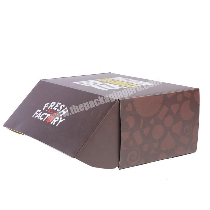 Custom printing customized sizes rectangle folding art paper packaging box for cosmetic, mailing, gift packaging