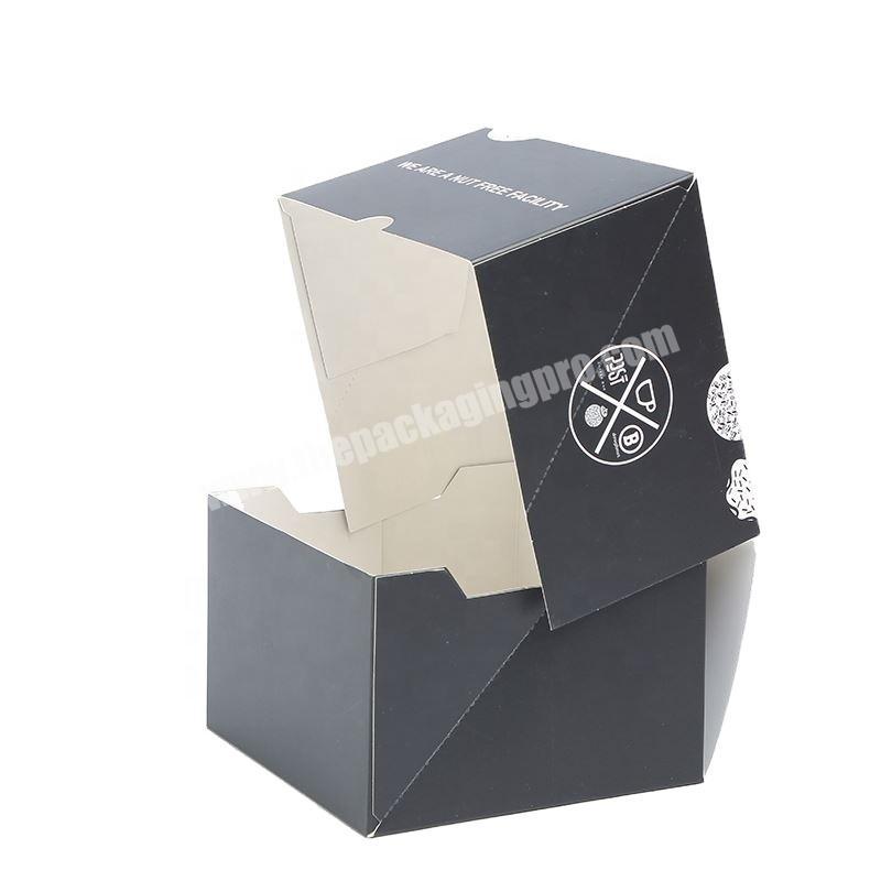 China manufacture black colour corrugated printed wholesale custom mailer boxes