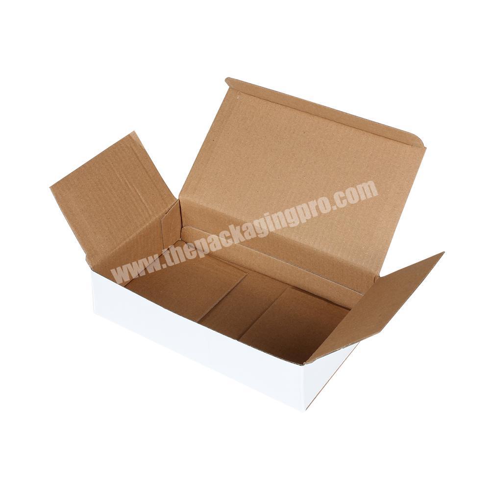 Yongjin 2020 Customized Color Logo Printed Small Electronics Products Corrugated Paper Packaging Box