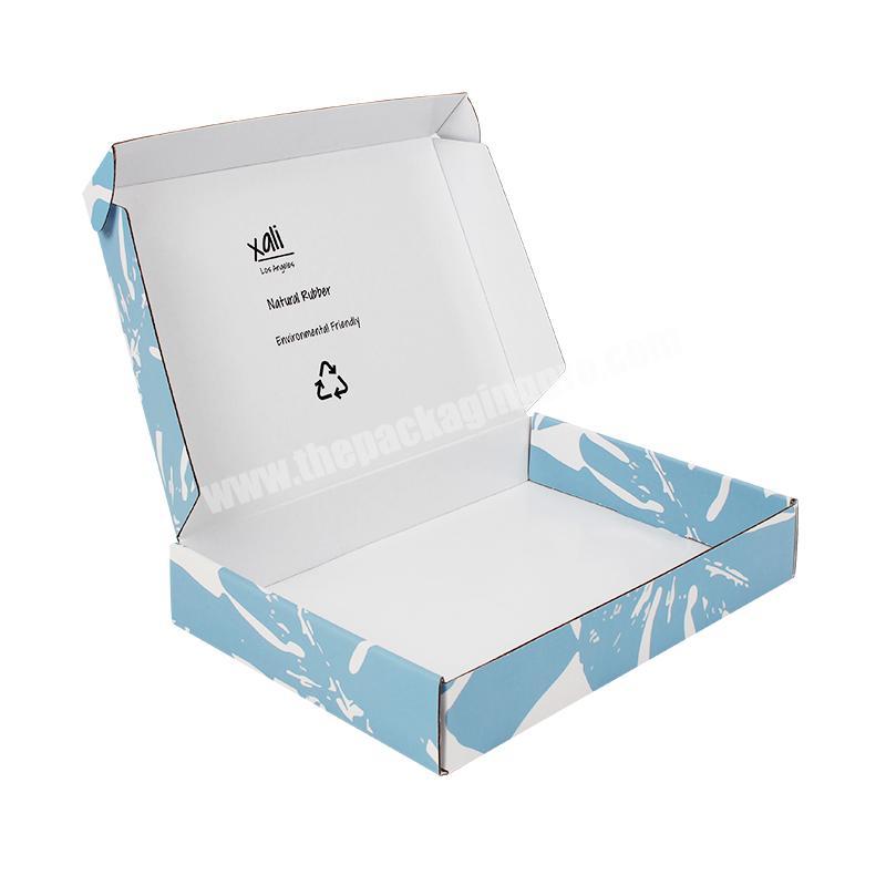 Yongjin Cheap Custom Logo Printed Boxes Corrugated Mailing Tuck Top Box Recycled