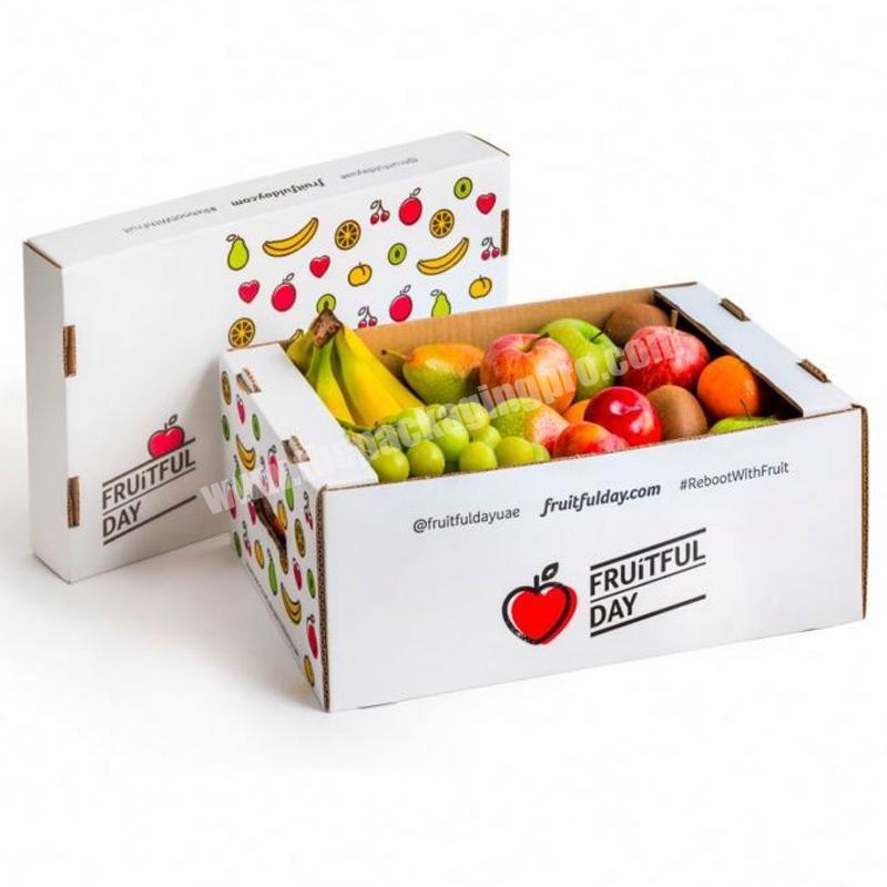 Yongjin Cheap Wholesale Recyclable Corrugated Cardboard Shipping Fruit Customized Strong Export Packing Used Outer Carton Box
