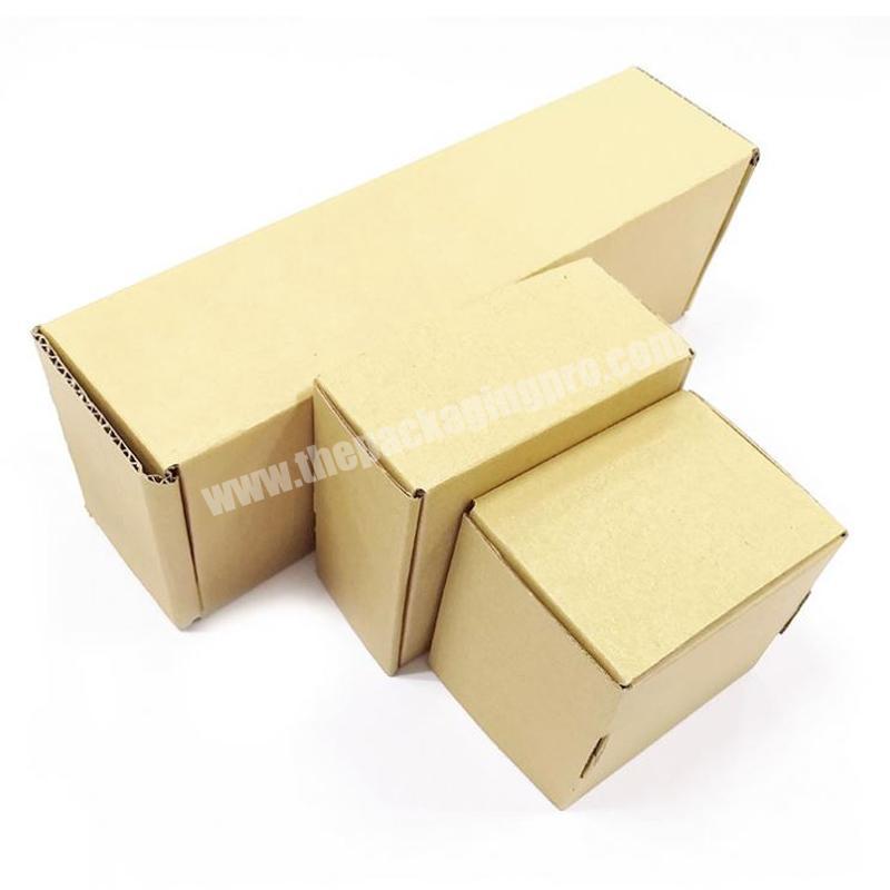 Yongjin China Best Price Custom Kraft A4 Paper Box Dimensions Recyclable Corrugated Board Clothing Gift Box