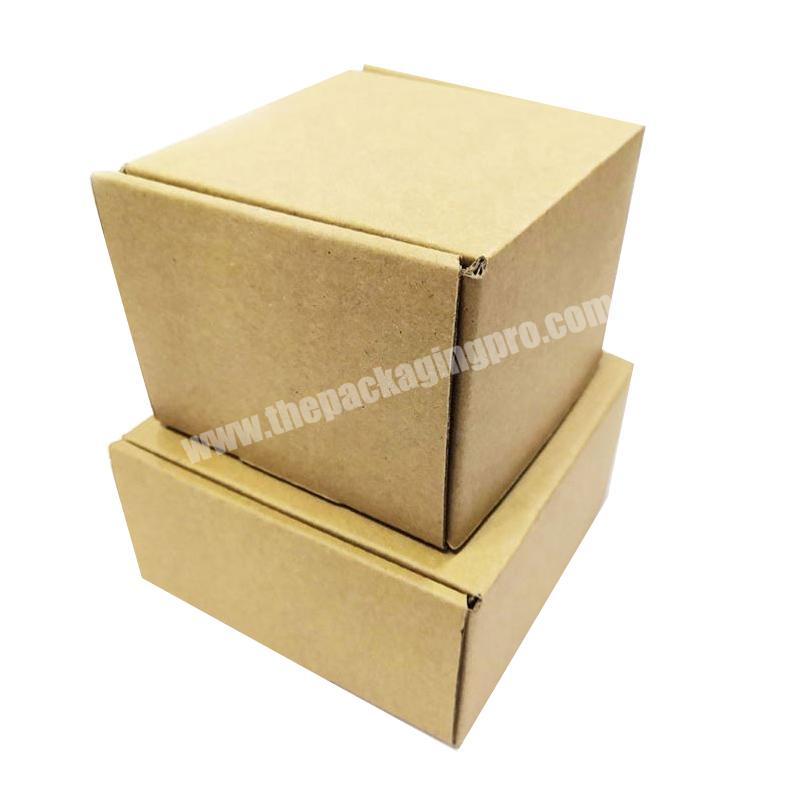 Yongjin China Custom Groceries Storage 4c Offset Printing Vial Corrugated Board Package Folded Small Packing Paper Box