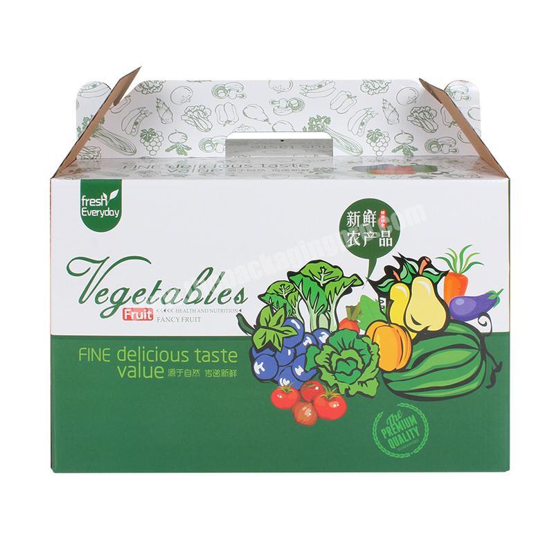 Yongjin China Factory Wholesale Specialized Fresh Fruit Packaging Corrugated Board Carton Box