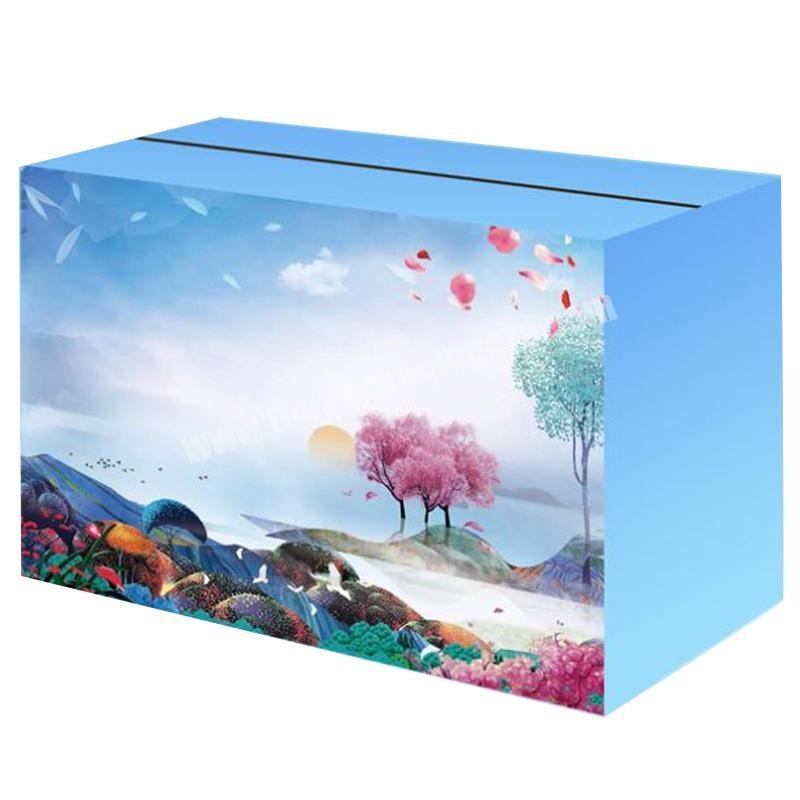 Yongjin China New Design Custom Size Accepted Corrugated Board Box With Great Price