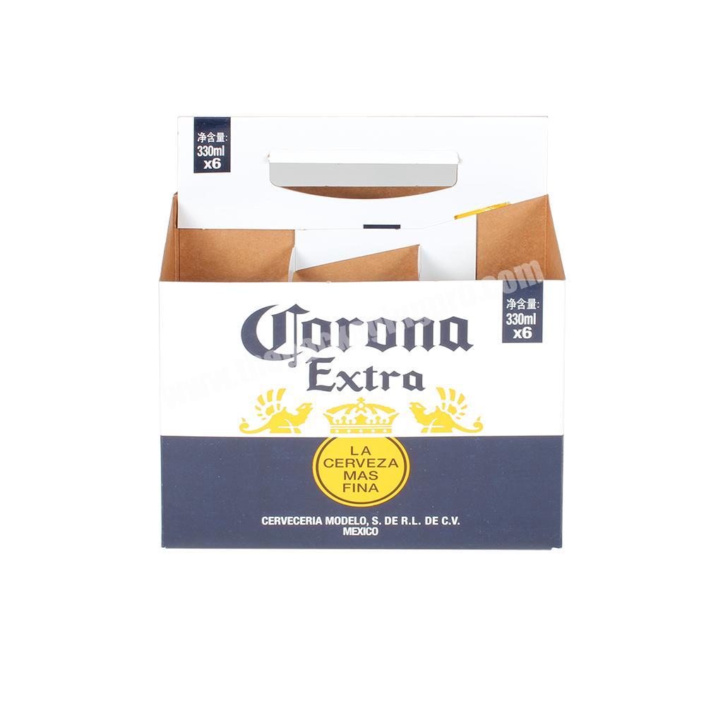 Yongjin Color Printing 2020 Hot Sale High Quality Corrugated Cardboard Beer Packaging Box