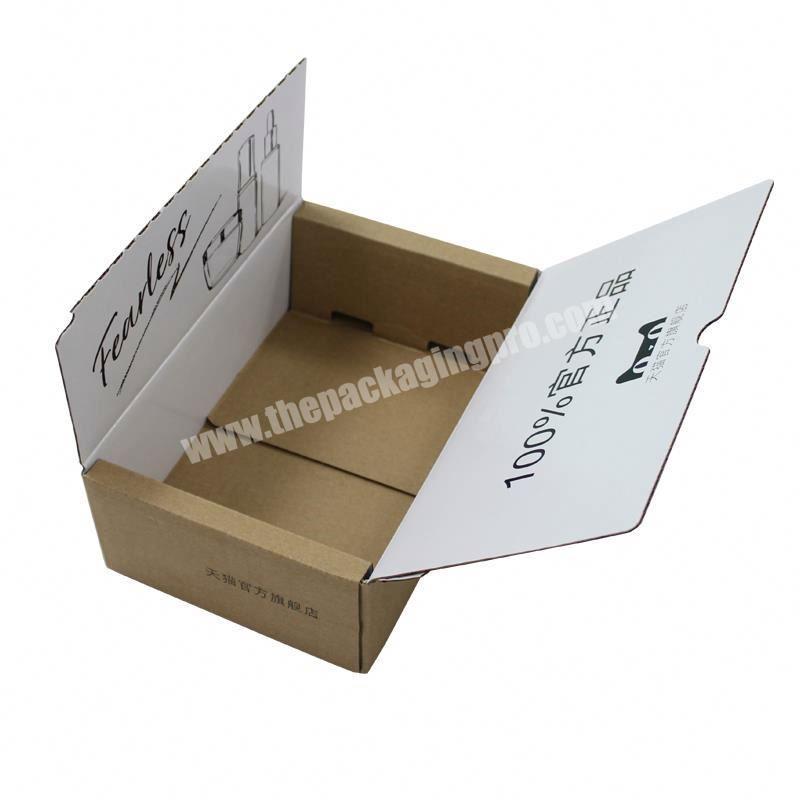 Yongjin Custom Logo Collapsible Sliding Kraft Paper Drawer Cosmetic Box Small Packaging