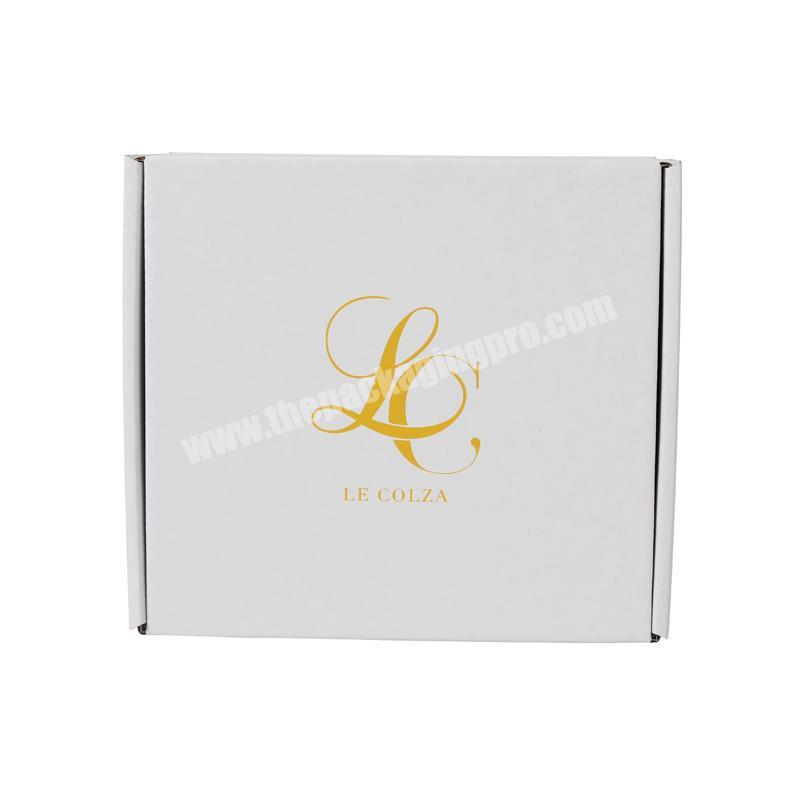 Yongjin Custom Logo Rectangle Small Large Soft Touch Corrugated Flat Pack Subscription Boxes for Beauty Cosmetics