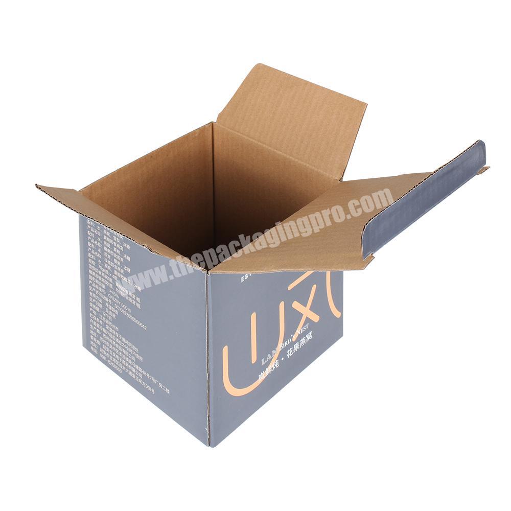 Yongjin Custom Printed New Design Carton Box, Wholesale Products Packaging Tuck Top Color Corrugated Box