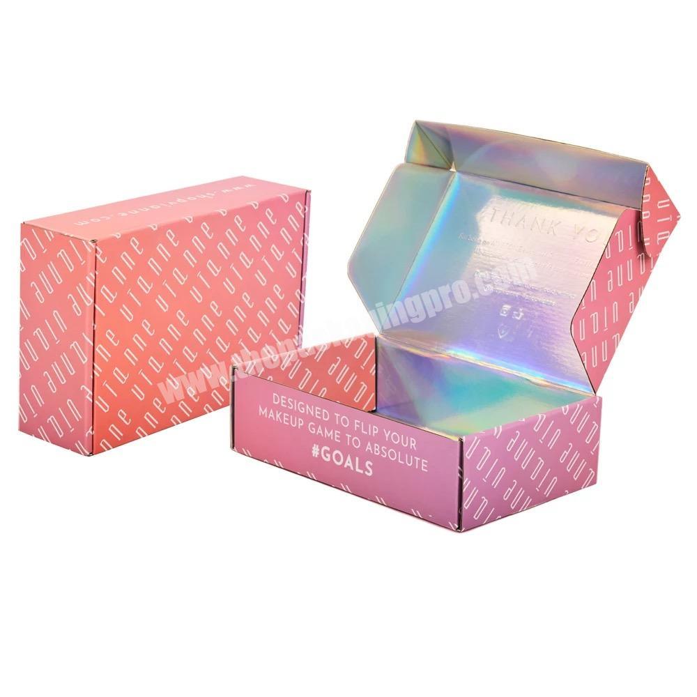 Yongjin Customized Logo Printing Perfume Packaging box shipping corrugated cardboard mailer box for personal care