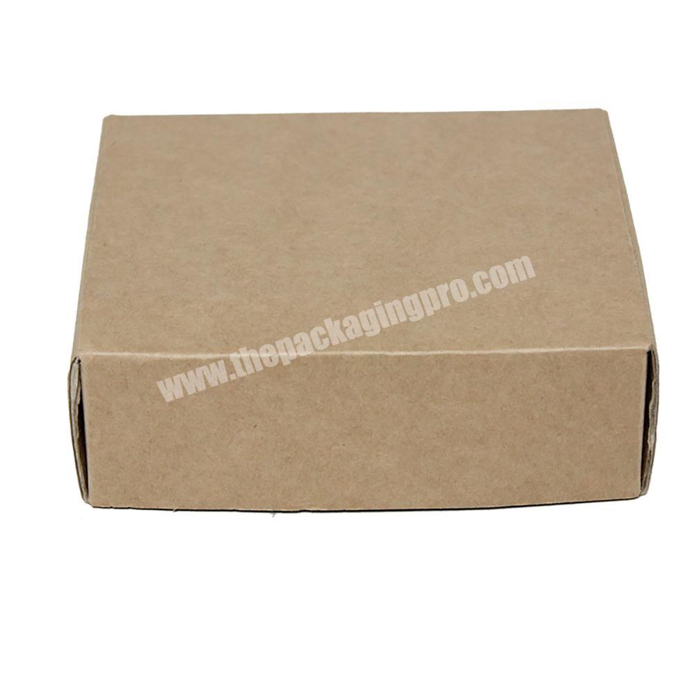 Yongjin ECO-friendly Custom Brown Kraft Paper Electronics Packaging Shipping Mailer Box
