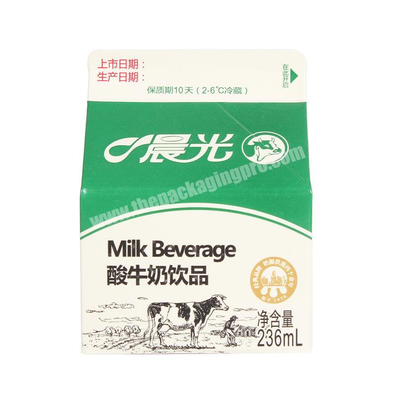 Yongjin Manufacturer Fruit Juice Drink 200ml Apple Juice Drink Packaging Box