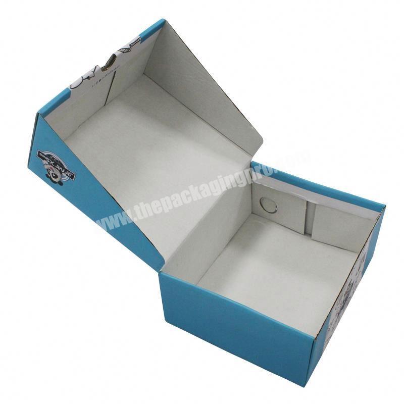 Yongjin Recycled Cardboard Storage Paper Packaging Label Branded Shoes Box Design with Logo