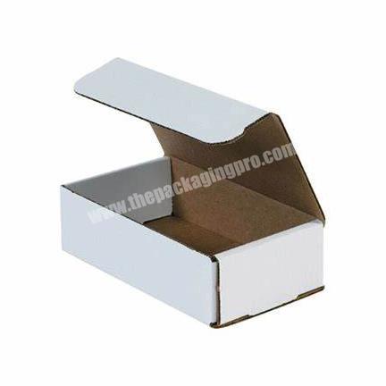 Yongjin Wholesale China Design Paper Cardboard Mailer Packaging White Custom Corrugated Box