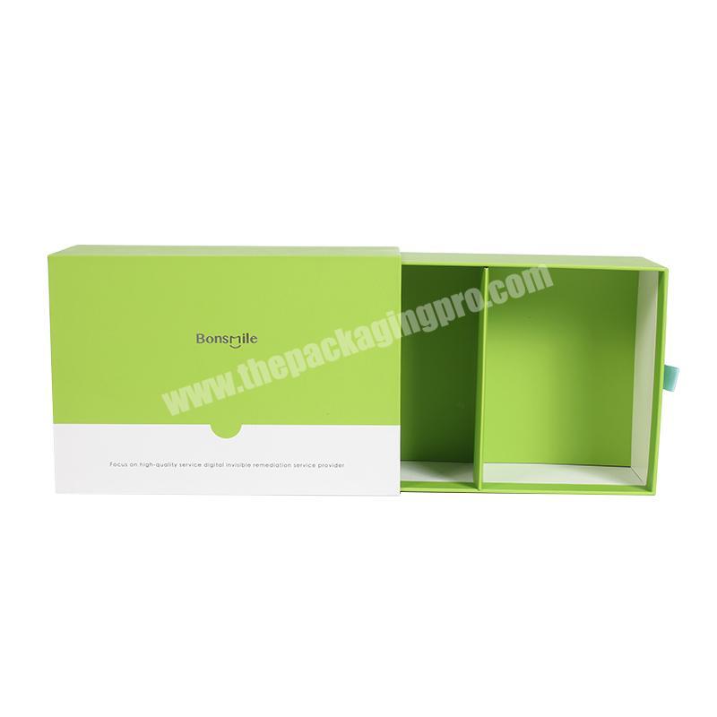 Yongjin Wholesale Custom Design Advanced Foldable Cosmetic Flower Gift Box Drawer Gift Box