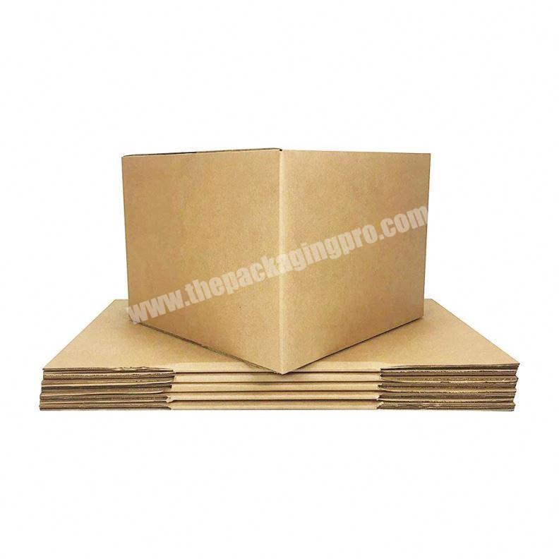Yongjin Wholesale Customized Watermark Pattern 3ply Mailer Packaging Cardboard Mailing Postage Outer Box
