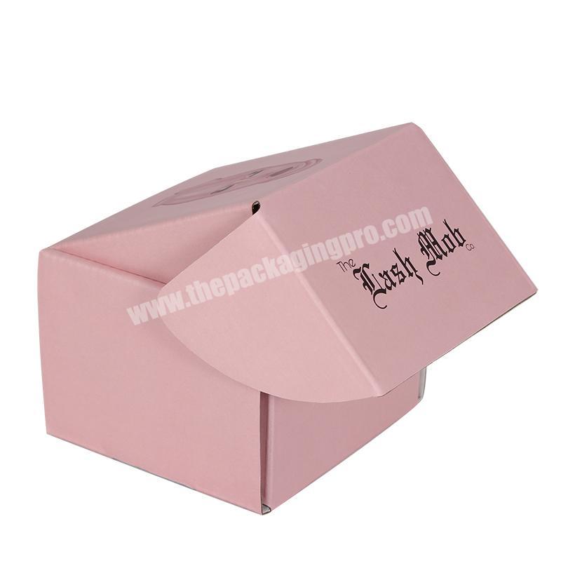 Yongjin Wholesale Mini Square Kraft E Flute Corrugated Paper Aircraft Small Soap Packaging Box With Logo